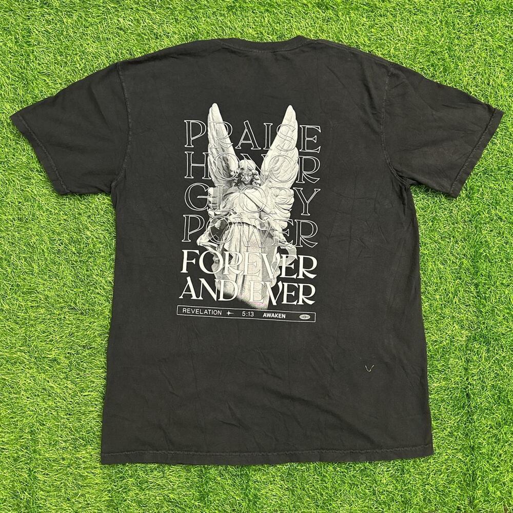Awaken ‘Praise Honor Glory Power Forever And Ever’ Tee - Picture 3 of 5